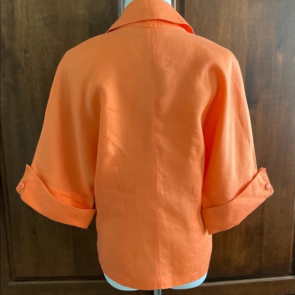 Vintage Linen Blouse/Top  UNWORN - Picture 2 of 3